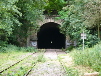 Chemin de fer de Petite Ceinture - tunnel. Photo by Jef Poskanzer via Wikicommons Chemin de fer de Petite Ceinture - tunnel. Photo by Jef Poskanzer via Wikicommons