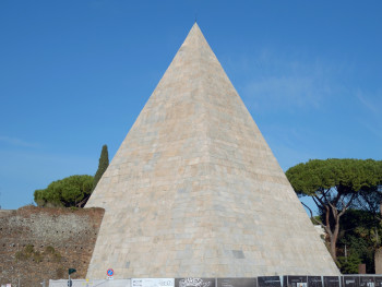Placeholder - Pyramid of Caius Cestius by Livioandronico2013 via WikiCommons Placeholder - Pyramid of Caius Cestius by Livioandronico2013 via WikiCommons
