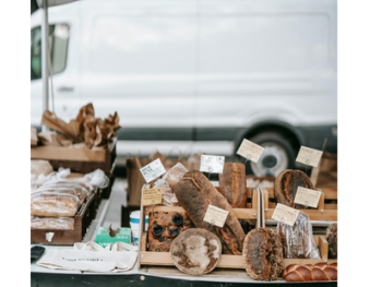 Haarlemmerplein Farmer's Market Bread Stall Haarlemmerplein Farmer's Market Bread Stall