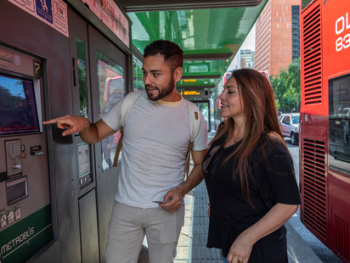Buying bus tickets