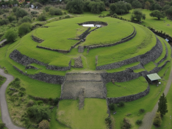 Round pyramid at Cuicuilco