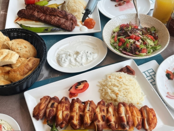 Turkish food from Gökyüzü on the Green Lanes