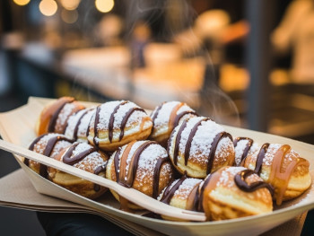 Mini Pancakes: Sweet Street Treat Mini Pancakes: Sweet Street Treat