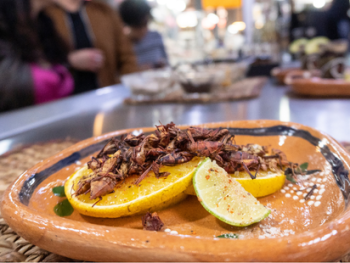 Crickets in Mercado de San Juan
