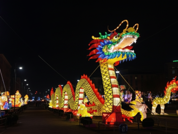 The Chinese lantern festival in Milan starting around Via Paolo Sarpi The Chinese lantern festival in Milan starting around Via Paolo Sarpi