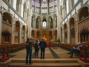 Canterbury Cathedral nave interior Canterbury Cathedral nave interior