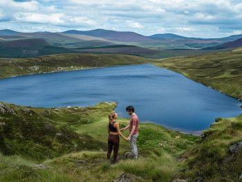 Tranquil waters of Lough Ouler and hidden gems across Ireland's peaceful landscape Tranquil waters of Lough Ouler and hidden gems across Ireland's peaceful landscape