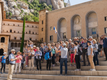 crowded area in Montserrat