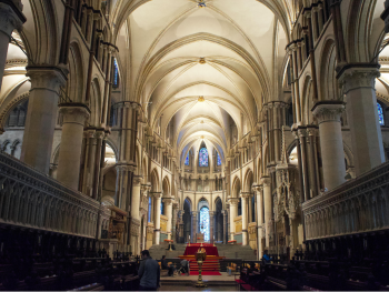 Canterbury Cathedral nave interior Canterbury Cathedral nave interior