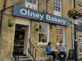 Olney bakery in Olney market town Olney bakery in Olney market town