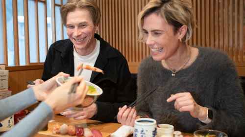 On a roll in Tokyo! The sushi experience