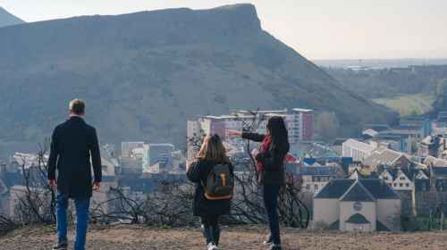 A royal walk: Edinburgh Castle to Arthur’s Seat