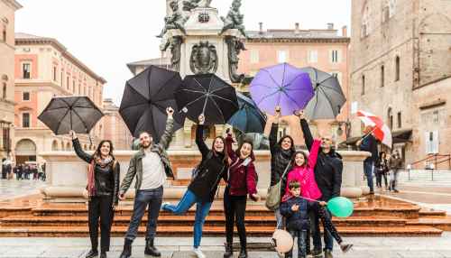 Family day in Bologna with a local