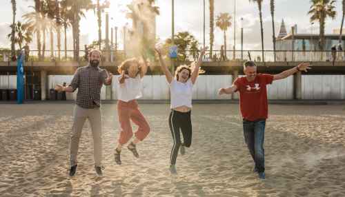 Family day in Barcelona with a local