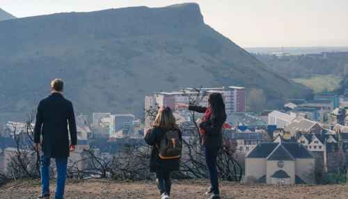 A royal walk: Edinburgh Castle to Arthur’s Seat