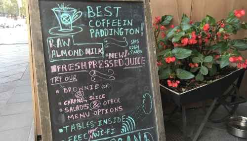 Eat like a local - cafe Culture in Paddington