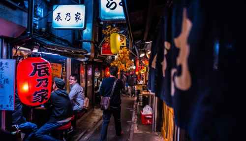 Neon nightlife in Japan’s quirky capital