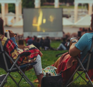 Open air cinemas in the big city