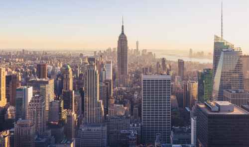Midtown Manhattan: a different view of the iconic