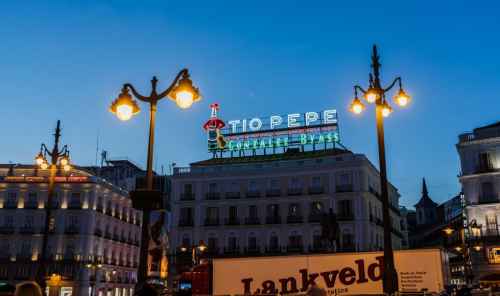 A night in Madrid with a local