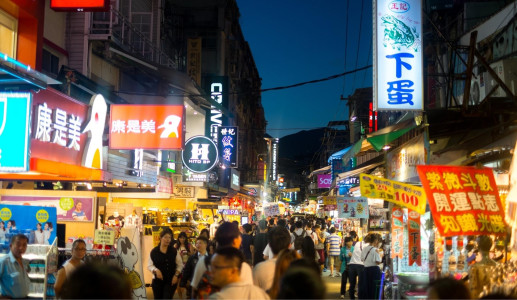 Food crawl in Yansan night market