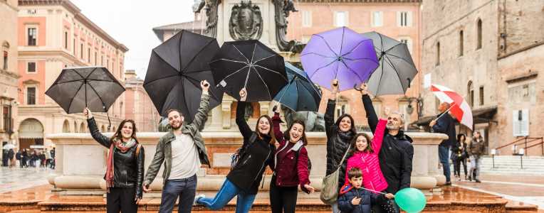 Family day in Bologna with a local