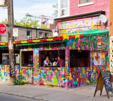 Sunrise to sunset in Toronto