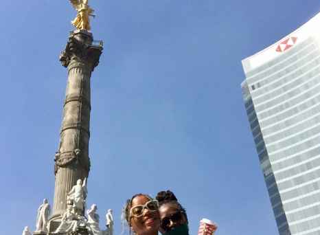 Golden Hour at Ángel de la Independencia!