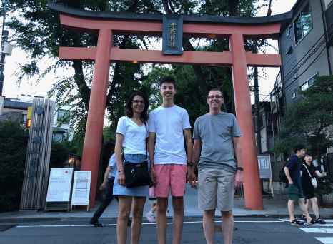 Stepping Through a Hidden Torii in Tokyo!