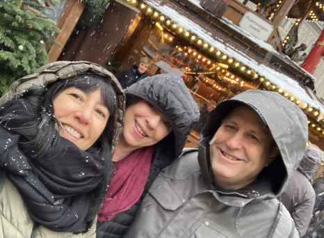 Snowflakes & Smiles at the Christmas Market!