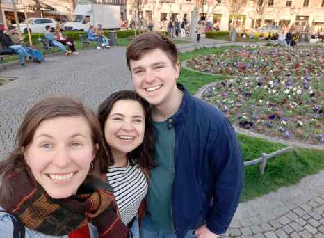 Springtime Joy in the City Squares!