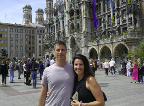 In Awe at Marienplatz!