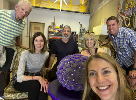 An Artist’s Studio and a Day to Remember!