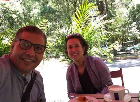 Café Sereno in Chapultepec