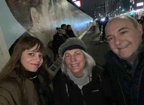 Nighttime Stories at the East Side Gallery
