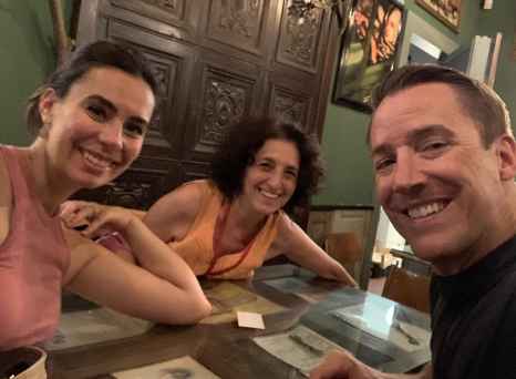 Laughter and Lambrusco at a Cozy Osteria