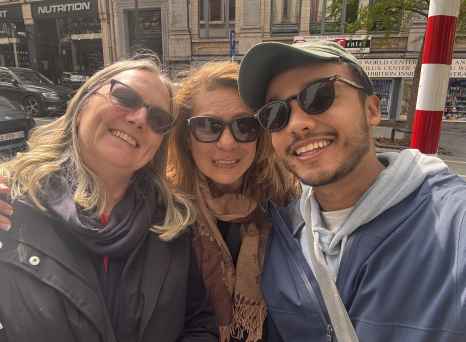Golden Hour Smiles Before the Canals Call Us Back