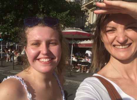 Smiles on a sunny day in France