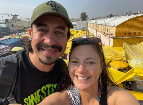 Smiles Over the Mercado Sonora Skyline