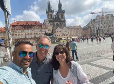 Exploring with new friends