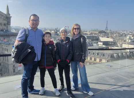 Family Adventures Over Rooftop Views