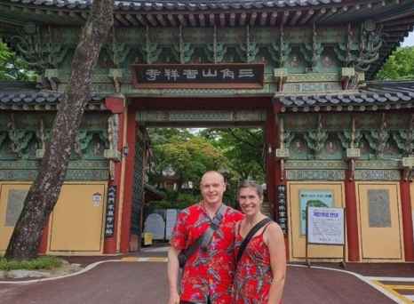 Exploring South Korea’s serene temples together