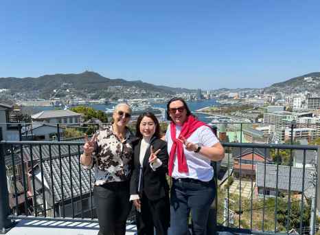 Peaceful Moments Above the City