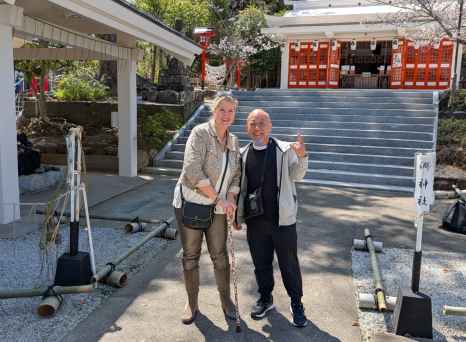 Joyful Moments at the Shrine