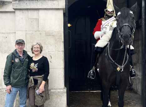 A Regal Moment: Posing with History