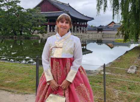 A Stroll Through Time in Traditional Attire