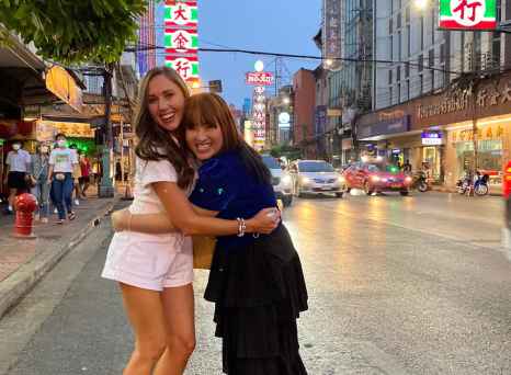 New friendships on a neon-lit stroll through Chinatown