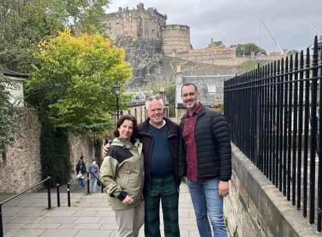 A Tale of Three Travelers at the Castle's Gate