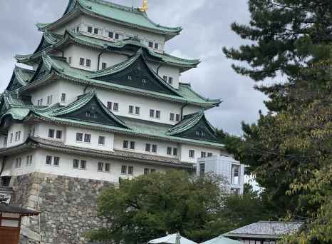 Wanderers at the Majestic Nagoya Fortress