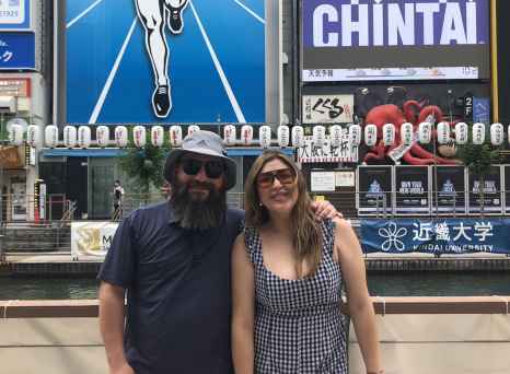 A Moment in Dazzling Dotonbori